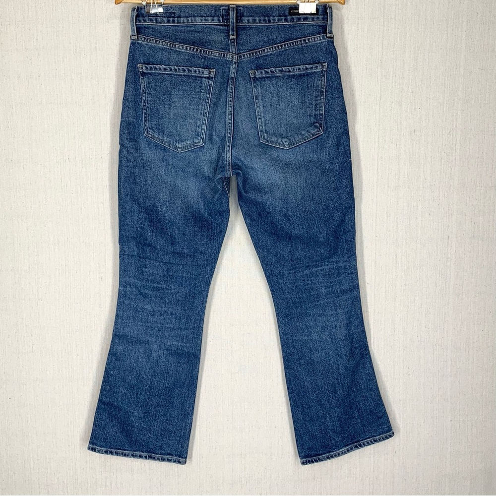 Citizens‎ of Humanity~Women’s Tangier Embroidered Demy Cropped Flare Jeans~Sz 27 - Picture 7 of 16